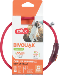 BVK Led Collar Puppy Red